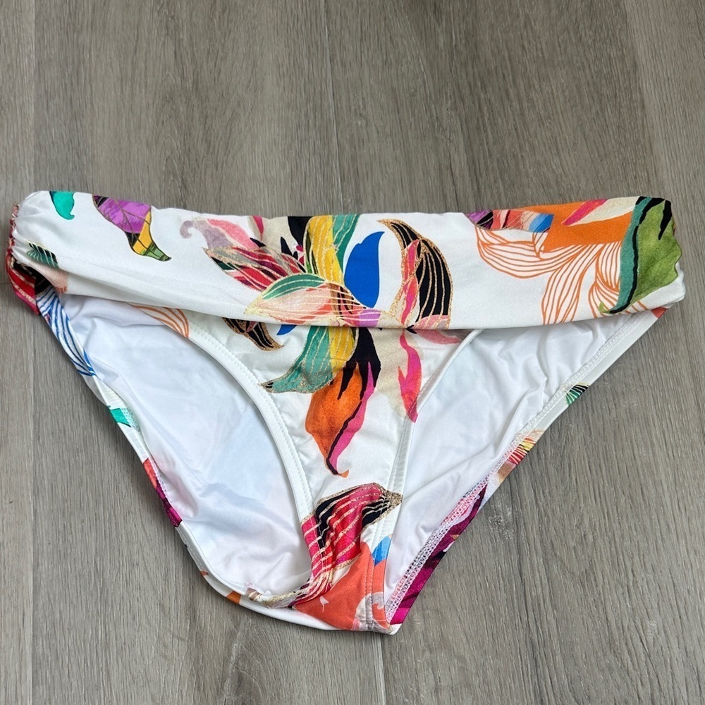 La Blanca Colorful floral  Women's Swim Bottom size 4 - Picture 2 of 6